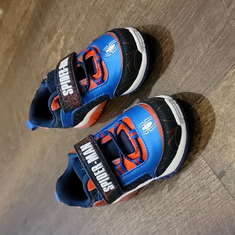 Spidar Man Boys Shoes